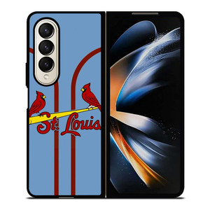 ST LOUIS CARDINALS LOGO BASEBALL TEAM Samsung Galaxy Z Fold 4 Case Cover