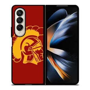 USC TROJANS BASKETBALL UNIVERSITY ICON Samsung Galaxy Z Fold 4 Case Cover