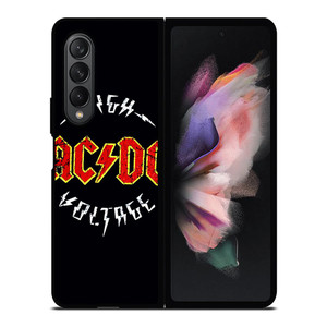 ACDC AC DC BAND HIGH VOLTAGE Samsung Galaxy Z Fold 3 Case Cover