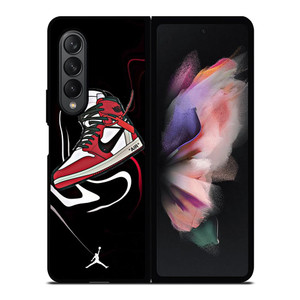 AIR JORDAN NIKE SHOE LOGO Samsung Galaxy Z Fold 3 Case Cover