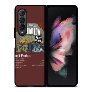 ALL TIME LOW DON'T PANIC 2012 Samsung Galaxy Z Fold 3 Case Cover
