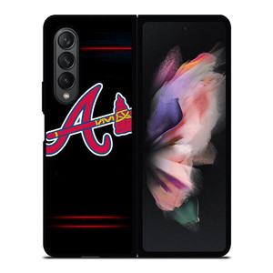 ATLANTA BRAVES ICON BASEBALL TEAM Samsung Galaxy Z Fold 3 Case Cover