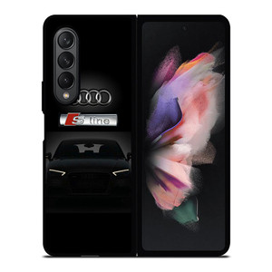 AUDI S LINE CAR LOGO Samsung Galaxy Z Fold 3 Case Cover