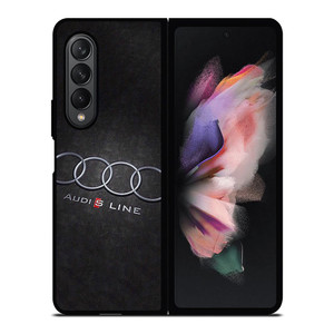 AUDI S LINE LOGO CAR ICON Samsung Galaxy Z Fold 3 Case Cover