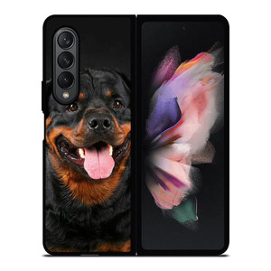 BABY ROTTWEILER DOG Samsung Galaxy Z Fold 3 Case Cover BABY ROTTWEILER DOG Samsung Galaxy Z Fold 3 Case Cover