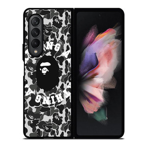 BAPE THING APE CAMO Samsung Galaxy Z Fold 3 Case Cover