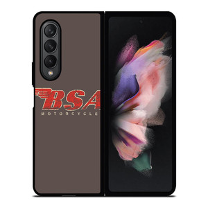 BSA MOTORCYCLE LOGO BRITISH ICON Samsung Galaxy Z Fold 3 Case Cover
