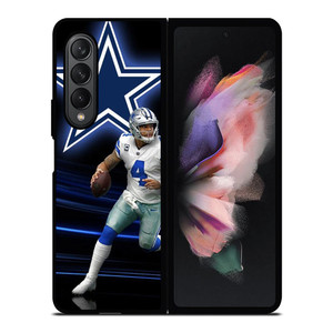 DAK PRESCOTT 4 DALLAS COWBOYS Samsung Galaxy Z Fold 3 Case Cover