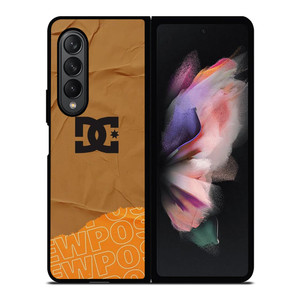 DC SHOE LOGO NEW POST Samsung Galaxy Z Fold 3 Case Cover
