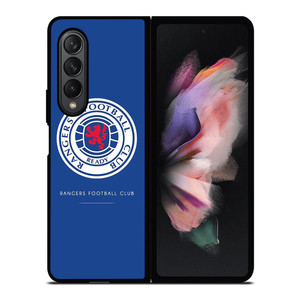 GLASGOW RANGERS FC LOGO SCOTLAND FOOTBALL CLUB Samsung Galaxy Z Fold 3 Case Cover