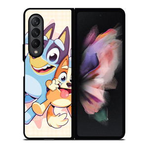HEELER BLUEY CARTOON SERIES Samsung Galaxy Z Fold 3 Case Cover