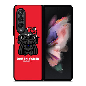 HELLO KITTY DARTH VADER STAR WARS Samsung Galaxy Z Fold 3 Case Cover HELLO KITTY DARTH VADER STAR WARS Samsung Galaxy Z Fold 3 Case Cover