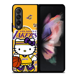 HELLO KITTY LA LAKERS KOBE BRYANT Samsung Galaxy Z Fold 3 Case Cover