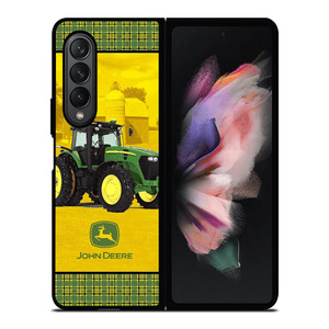 JOHN DEERE TRACTOR COMPANY LOGO Samsung Galaxy Z Fold 3 Case Cover