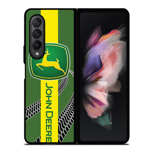 JOHN DEERE TRACTOR LOGO EMBLEM Samsung Galaxy Z Fold 3 Case Cover