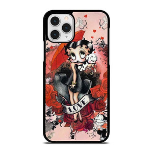 BETTY BOOP LOVE CARTOON iPhone 11 Pro Case Cover