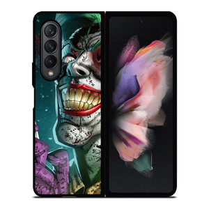 JOKER WITH CROWBAR DC BATMAN CARTOON Samsung Galaxy Z Fold 3 Case Cover