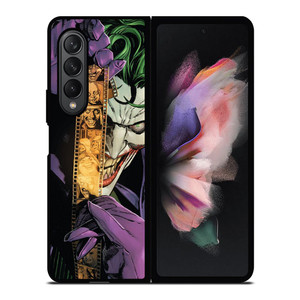 JOKER WITH FILM DC BATMAN CARTOON Samsung Galaxy Z Fold 3 Case Cover