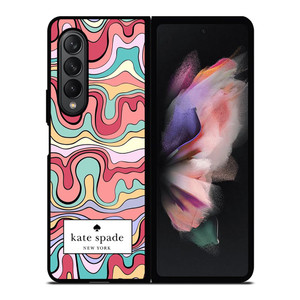 KATE SPADE NEW YORK ABSTRACT PAINTING Samsung Galaxy Z Fold 3 Case Cover