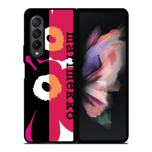 MARIMEKKO FLOWER ART Samsung Galaxy Z Fold 3 Case Cover MARIMEKKO FLOWER ART Samsung Galaxy Z Fold 3 Case Cover