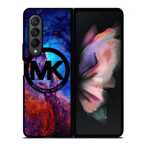 MICHAEL KORS MK LOGO NEBULA Samsung Galaxy Z Fold 3 Case Cover