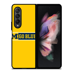 MICHIGAN WOLVERINES GO BLUE UNIVERSITY FOOTBALL LOGO Samsung Galaxy Z Fold 3 Case Cover MICHIGAN WOLVERINES GO BLUE UNIVERSITY FOOTBALL LOGO Samsung Galaxy Z Fold 3 Case Cover