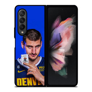 NICOLA JOKIC JOCKER DENVER NUGGETS Samsung Galaxy Z Fold 3 Case Cover
