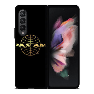 PAN AM AIRWAYS LOGO AMERICAN AIRLINES Samsung Galaxy Z Fold 3 Case Cover PAN AM AIRWAYS LOGO AMERICAN AIRLINES Samsung Galaxy Z Fold 3 Case Cover