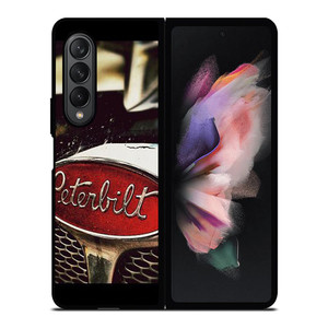PETERBILT EMBLEM TRUCK LOGO FRONT Samsung Galaxy Z Fold 3 Case Cover