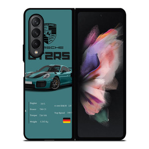 PORSCHE CAR GT2RS Samsung Galaxy Z Fold 3 Case Cover