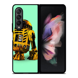 R2D2 STAR WARS CATERPILLAR ROBOT Samsung Galaxy Z Fold 3 Case Cover