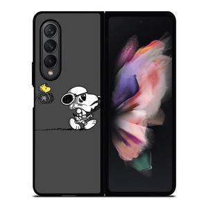 SNOOPY AND WOODSTOCK THE PEANUTS STAR WARS Samsung Galaxy Z Fold 3 Case Cover