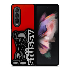 STUSSY X KAWS Samsung Galaxy Z Fold 3 Case Cover