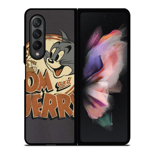 TOM AND JERRY CLASSIC CARTOON Samsung Galaxy Z Fold 3 Case Cover TOM AND JERRY CLASSIC CARTOON Samsung Galaxy Z Fold 3 Case Cover