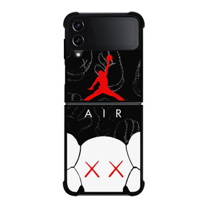 AIR JORDAN X KAWS LOGO Samsung Galaxy Z Flip 4 Case Cover