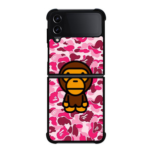 BABY MILO BAPE CAMO Samsung Galaxy Z Flip 4 Case Cover BABY MILO BAPE CAMO Samsung Galaxy Z Flip 4 Case Cover