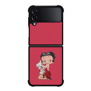 BETTY BOOP AND PUDGY CARTOON Samsung Galaxy Z Flip 4 Case Cover