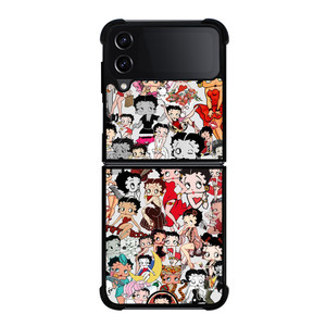 BETTY BOOP CARTOON COLLAGE Samsung Galaxy Z Flip 4 Case Cover