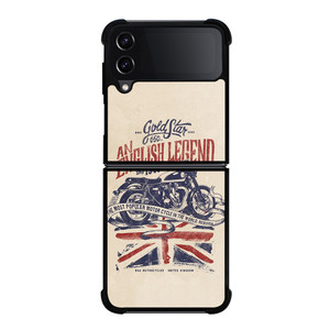 BSA MOTORCYCLE BRITISH GOLD STAR Samsung Galaxy Z Flip 4 Case Cover BSA MOTORCYCLE BRITISH GOLD STAR Samsung Galaxy Z Flip 4 Case Cover