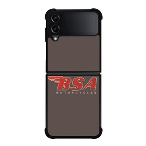 BSA MOTORCYCLE LOGO BRITISH ICON Samsung Galaxy Z Flip 4 Case Cover BSA MOTORCYCLE LOGO BRITISH ICON Samsung Galaxy Z Flip 4 Case Cover
