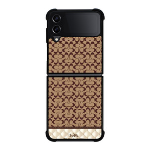 COACH NEW YORK LUXURY FASHION LOGO Samsung Galaxy Z Flip 4 Case Cover