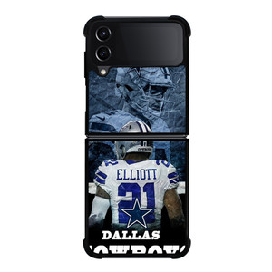 DALLAS COWBOYS EZEKIEL ELLIOTT Samsung Galaxy Z Flip 4 Case Cover