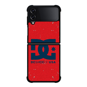 DC SHOE USA LOGO RED Samsung Galaxy Z Flip 4 Case Cover