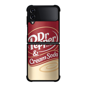 DR PEPPER BANANA CREAM SODA Samsung Galaxy Z Flip 4 Case Cover DR PEPPER BANANA CREAM SODA Samsung Galaxy Z Flip 4 Case Cover