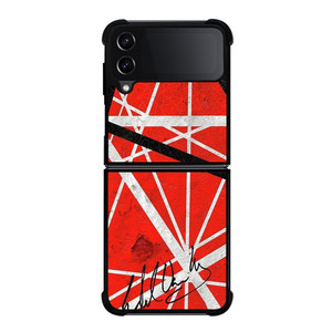 EDDIE VAN HALEN GUITAR SIGNATURE Samsung Galaxy Z Flip 4 Case Cover EDDIE VAN HALEN GUITAR SIGNATURE Samsung Galaxy Z Flip 4 Case Cover