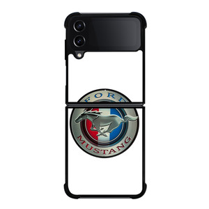 FORD MUSTANG LOGO CIRCLE Samsung Galaxy Z Flip 4 Case Cover FORD MUSTANG LOGO CIRCLE Samsung Galaxy Z Flip 4 Case Cover