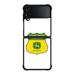 JOHN DEER COUNTRY TRACTOR LOGO Samsung Galaxy Z Flip 4 Case Cover