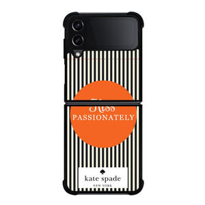 KATE SPADE NEW YORK KISS PASSIONATELY Samsung Galaxy Z Flip 4 Case Cover KATE SPADE NEW YORK KISS PASSIONATELY Samsung Galaxy Z Flip 4 Case Cover
