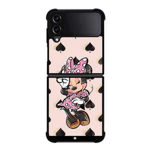 KATE SPADE NEW YORK LOGO MINNIE MOUSE DISNEY Samsung Galaxy Z Flip 4 Case Cover KATE SPADE NEW YORK LOGO MINNIE MOUSE DISNEY Samsung Galaxy Z Flip 4 Case Cover