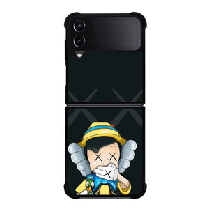 KAWS PINOCCHIO Samsung Galaxy Z Flip 4 Case Cover KAWS PINOCCHIO Samsung Galaxy Z Flip 4 Case Cover